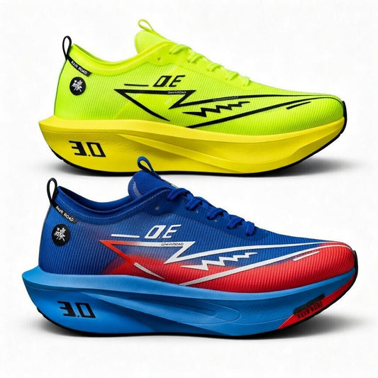 Leve 2 Pares e Pague 1 | Tênis Pro Speed 3.0 Verde e Azul Escuro e Vermelho