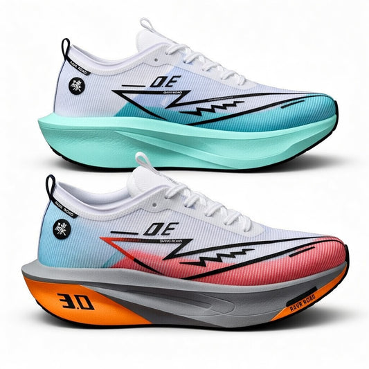 Leve 2 Pares e Pague 1 | Tênis Pro Speed 3.0 Azul Piscina e Laranja e Azul