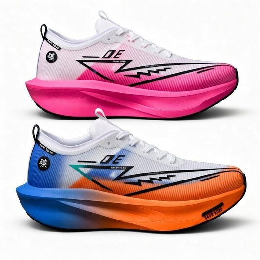 Leve 2 Pares e Pague 1 | Tênis Pro Speed 3.0 Rosa e Laranja e Azul